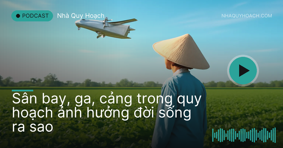 Máy bay nhỏ cất cánh phía xa sau cánh đồng rau, người nông dân ngẩng đầu nhìn